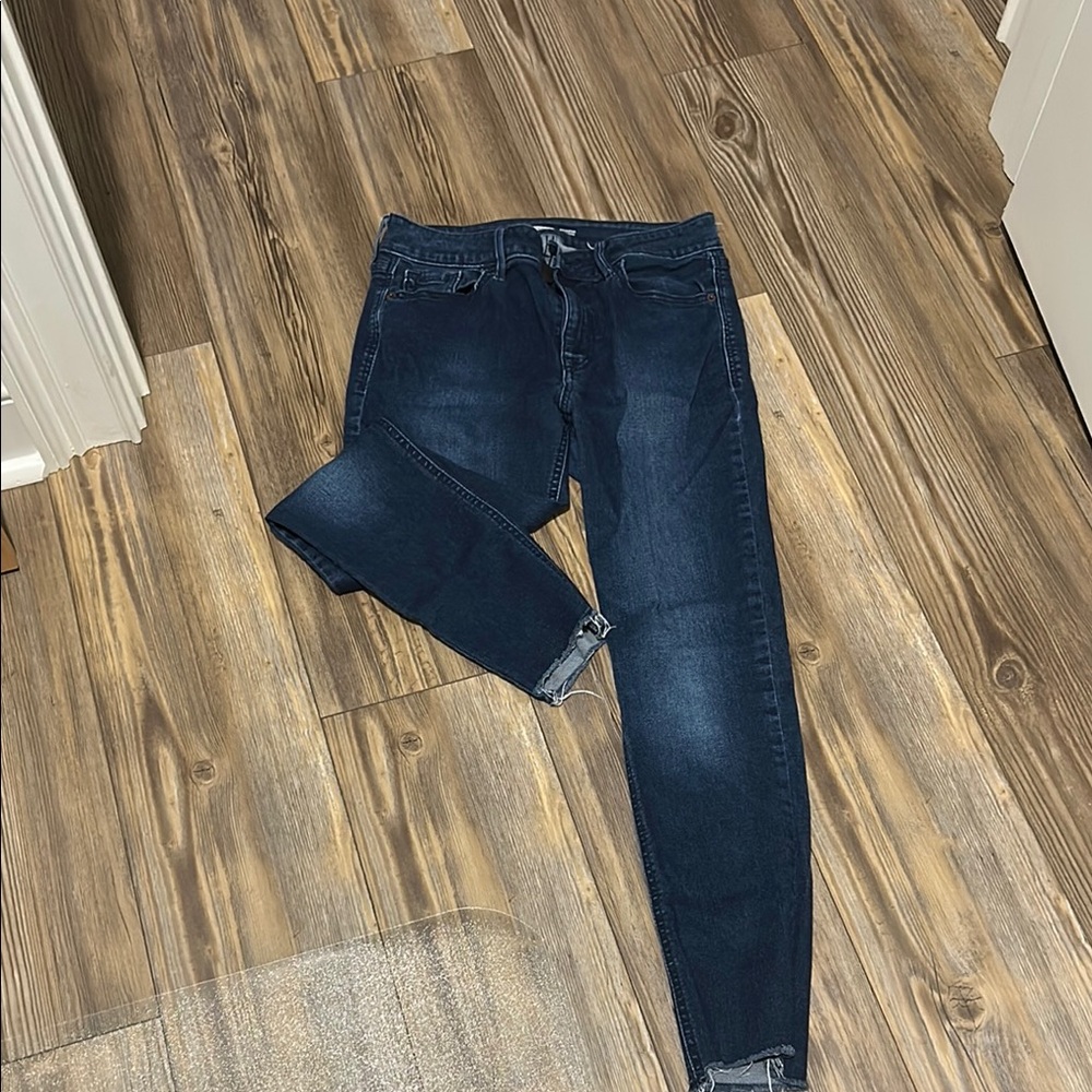 Dark Wash Denim Jeans